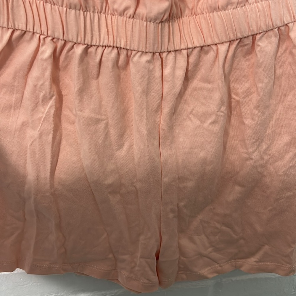 NWT Calvin Klein Jeans Peach Romper Women’s Large 12/14 Summer Shorts Jumpsuit - Picture 3 of 7